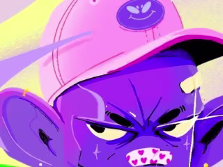Purple dude