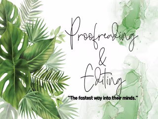 Proofreading & Editing 