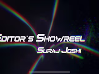 Suraj Joshi I Editor’s Showreel - YouTube