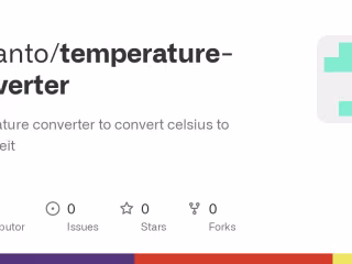 Vacanto/temperature-converter