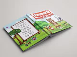 Activity Book Cover for Kids!