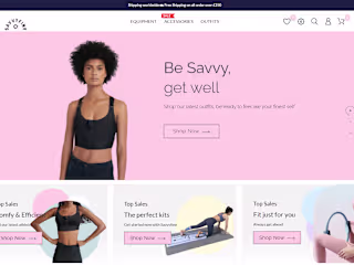 Website creation and branding for a self-care apparel line