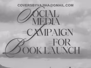 𖦆—Social Media Campaign for Book Launch