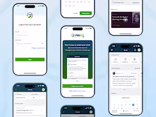 Design of an app for students