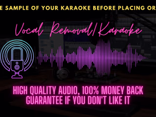 Remove Vocals from a song/Karaoke