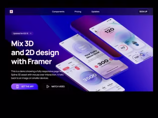 3D Framer Site