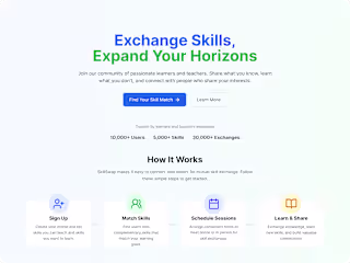 SkillSwap Platform Development