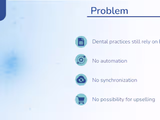 Pitch Deck- "Problem" slide