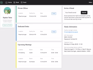 COHIVE's Member Dashboard