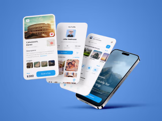 Travel App Mobile UI