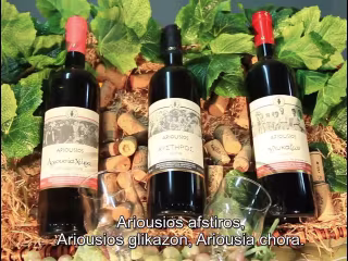 FR-ENG-GR Subtitles of Greek wine spot