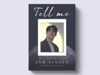 Kpop Taeho Tell Me Album Design 