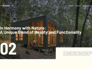 WebDesign for Small Houses