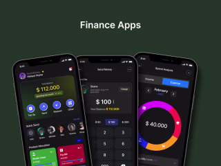 UI/UX Design Mobile (Finance App)