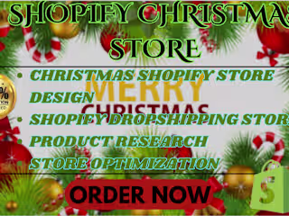  Festive Christmas Shopify Store Design and Setup 🎄