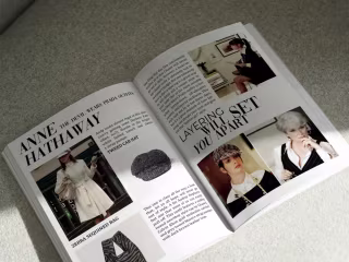 “She" magazine design