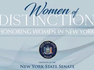 New York State Senate Women of Distinction Book