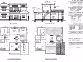 I will make amazing 2d floor plan, pdf to dwg, section plan, el…