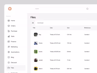File Management Dashboard