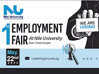 The first Employment Fair in Nile university