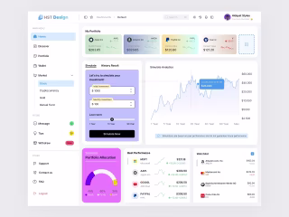 UI/UX Design - Trading Dashboard