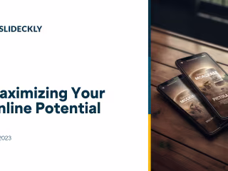Digital Marketing Proposal Deck