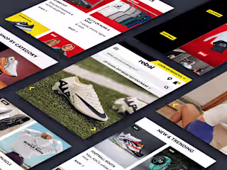 UI/UX Design (Rebel Sport)