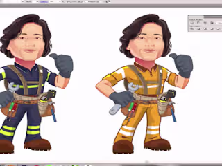 Creating an Adorable Cartoon Mascot: From Sketch to Life! - You…
