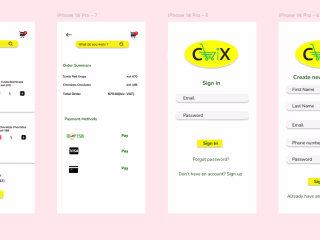 UI/UX Design and Research