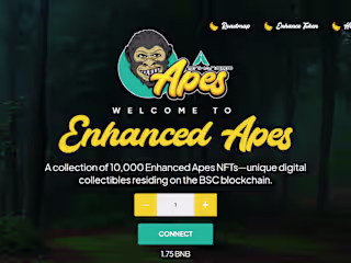 Enhanced Apes Web3 NFT Minting Engine Development