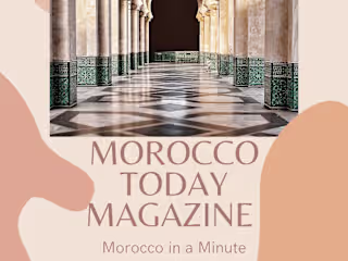 Moroccan magazine cover 