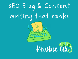 Kewbie UX Portfolio: SEO content writing