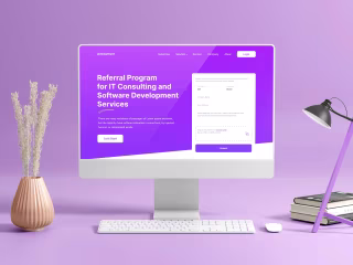 Referral Program - Landing Page UIUX