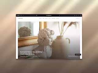 Greedy – Bold & Refined Interior Design Website