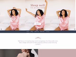 Web content (from scratch)