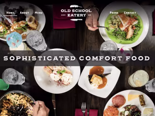 Old School Eatery - Website Copy, Original Tagline.