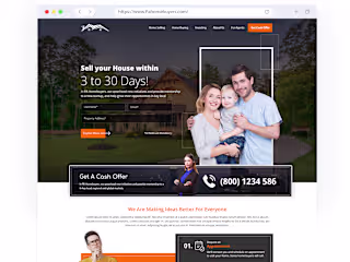 Real Estate Landing Page Design | Case Study
