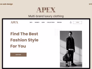 APEX - Responsive web design on Behance