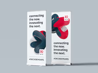 DE-CIX 30th Anniversary Campaign Designs