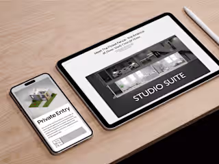 The Picket Fence - Landing page for a real estate project