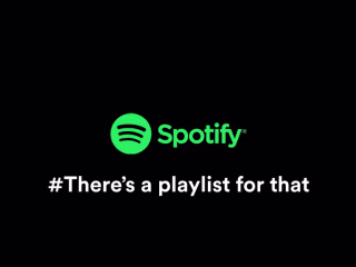 Redesigning Spotify Campaign- "#There's a playlist for that" 