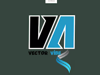 logo design for studio vector vibe :: Behance