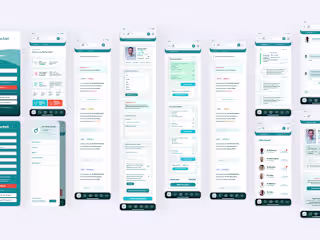 Doctall, Healthcare Appointment App on Behance
