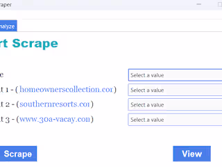 Property Scraper Application