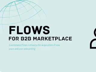 Automated email flows for B2B Marketplace
