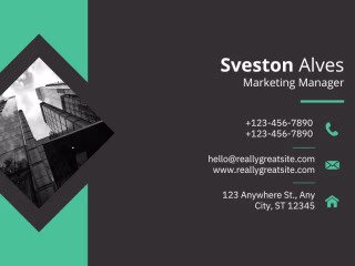 Minimalist business cards