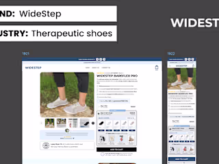 WideStep Therapeutic Footwear Product Page