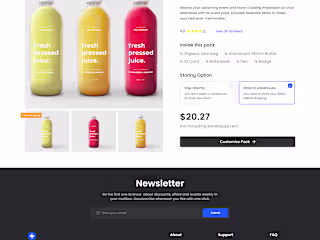 Product Page Design