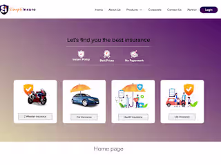Insurance Web Applications