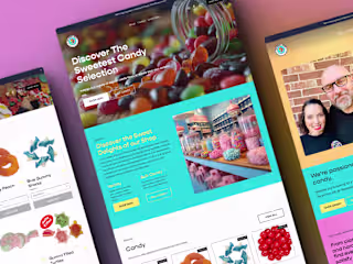 Sweet Shop HV - eCommerce Website